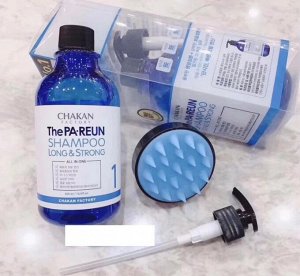 Шампунь для волос ускоряющий рост + щетка для кожи головы Chakan Shampoo Long&Strong The Pa-Reun, 500 мл