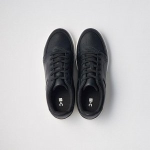 UNIQLO - стильные кроссовки из синтетической кожи -  09 BLACK