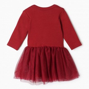 Боди с юбкой Крошка Я Cherry Red.