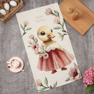 Полотенце кухонное Этель Happy Holidays 40?70 см, 100% хлопок, 190 г/м?