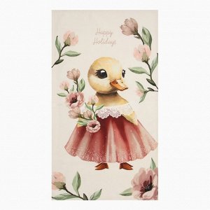Полотенце кухонное Этель Happy Holidays 40?70 см, 100% хлопок, 190 г/м?