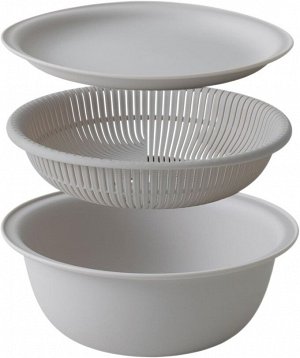 MARNA Colander Bowl Set - набор чаш с подносом