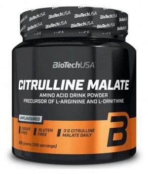 Цитруллин BioTechUSA L-Citrulline Malate - 300 гр