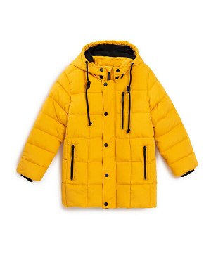 Пальто зимнее желтое Button Blue