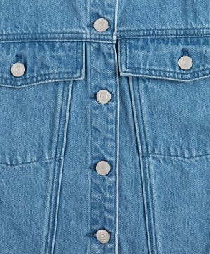 Жилет джинсовый голубой для девочки Button Blue