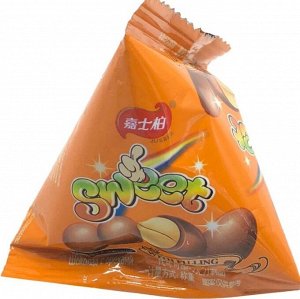 Конфеты треугольник Шоколадное драже с арахисом 1.0 кг Китай