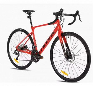 Шоссейный велосипед ALVAS CLIMAX R4700. 700C колеса. Красный