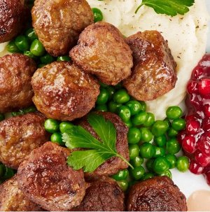 Фрикадельки "Звездочки" мясные "Почти Готово" из свинины и говядины, ручная лепка, замороженные 700 гр.