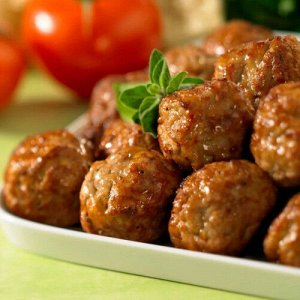 Фрикадельки "Звездочки" мясные "Почти Готово" из свинины и говядины, ручная лепка, замороженные 2.0 кг