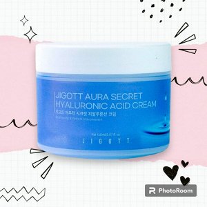 JIGOTT. Крем для лица увлажняющий с гиалуроновой кислотой Aura Secret Hyaluronic Acid Cream, 150 мл.