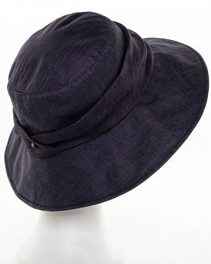 Шляпа Регулировка размера: Отсутствует. Шляпа. Размер: 56-57. Состав: 65% лён 35% шёлк. Подклад: лен