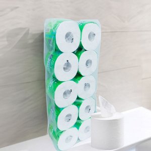 Туалетная бумага "Березка" / 4-х слойная, 10 рулонов