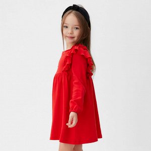 Платье детское с рюшами KAFTAN размер, красный