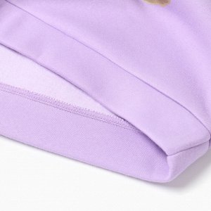 Костюм детский (джемпер, брюки) KAFTAN Hello 32 (110-116), лиловый