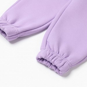 Костюм детский (джемпер, брюки) KAFTAN Hello 32 (110-116), лиловый