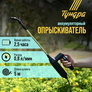 Опрыскиватель аккумуляторный ТУНДРА