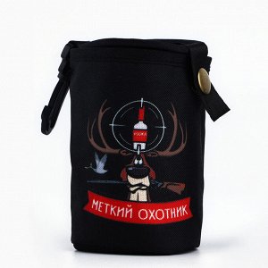Подарочный набор стопок в чехле «Меткий охотник», 4 шт х 70 мл