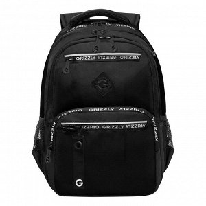 Рюкзак школьный GRIZZLY с карманом для ноутбука 13", анатомической спинкой, для мальчика