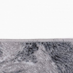 СИМА-ЛЕНД Палас Крокус 90/48 100х200 цвет серый, ПА100%, войлок