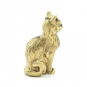 Кошка большая из бронзы 40*35*78мм.