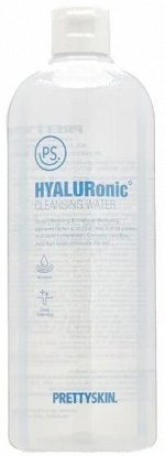PrettySkin Очищающая вода с гиалуроновой кислотой Hyaluronic Cleansing Water, 600 мл