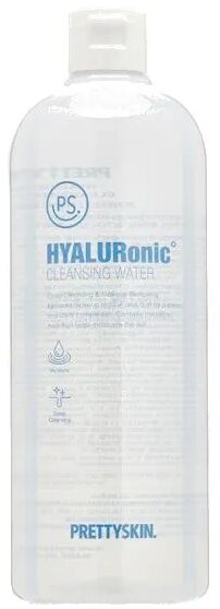 PrettySkin Очищающая вода с гиалуроновой кислотой Hyaluronic Cleansing Water, 600 мл