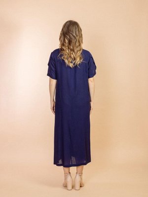 Платье (вискоза) с вышивкой №24-592-1