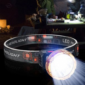 Налобный фонарь Rechargeable HeadLight 5 LED HX208-5