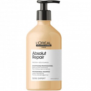 Лореаль Профессионель Шампунь Absolut Repair для восстановления поврежденных волос, 500 мл (L'oreal Professionnel, Serie Expert)