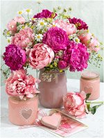Мозаика 30х40 круглые стразы