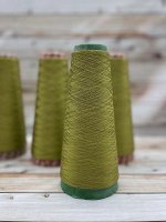 Пряжа для вязания 67 гр, Silk 100% шелк 6000м/100г Зеленый чай (green tea)