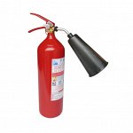 Огнетушитель углекислотный 2кг ОУ-2-BCE-01 с раструбом