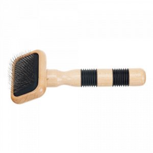Пуходерка для животных DEWAL Pro Grooming с тонкими проволочными штифтами-S