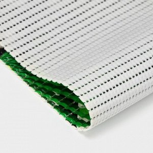 Коврик для ванной комнаты «Папоротник», 0.65x15 м