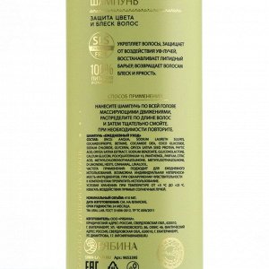 Шампунь для волос, защита цвета и блеск волос, 410 мл, BASIC LINE by URAL LAB