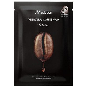Успокаивающая тканевая маска с экстрактом кофе JMsolution The Natural Coffee Mask Calming, 30мл