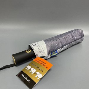 Зонт женский автомат серый