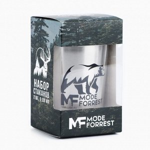 Стаканы MODE FORREST: набор 2 шт. x 150 мл