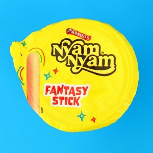 Бисквитные палочки Nyam Nyam Fantasy Stik со вкусом шоколада и банана, 25 г