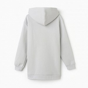 Худи женское с начёсом MIST Cozy style, серый