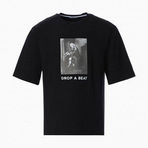 Футболка мужская KAFTAN Drop, черный.