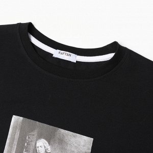 Футболка мужская KAFTAN Drop, черный.