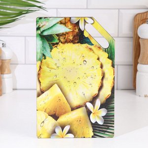Доска разделочная "Сочный ананас" 27х18 см