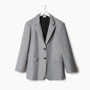 Пиджак женский MINAKU: Classic цвет черно-белый