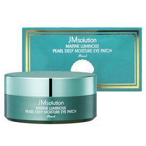 Гидрогелевые патчи с морским комплексом JMsolution Marine Luminous Pearl Deep Moisture Eye Patch, 60шт