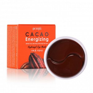 PETITFEE Тонизирующие гидрогелевые патчи с какао Petitfee Cacao Energizing Hydrogel Eye Patch