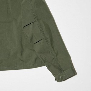 UNIQLO - укороченная парка оверсайз - 56 OLIVE