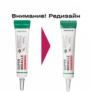 Крем для проблемной кожи лица точечный против акне с кислотами Some By Mi Cream Aha-Bha-Pha 14 Days Super Miracle Spot All Kill, 30 мл