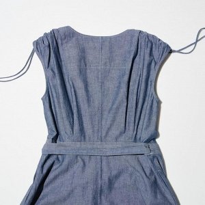 UNIQLO - платье с запахом без рукавов