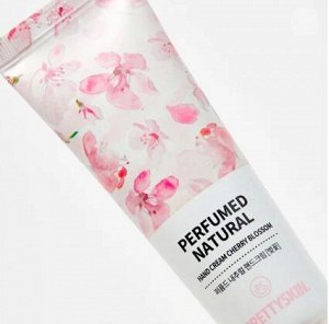 PrettySkin Крем для рук парфюмированный с экстрактом цветков вишни Hand Cream Cherry Blossom Perfumed Natural, 30 мл